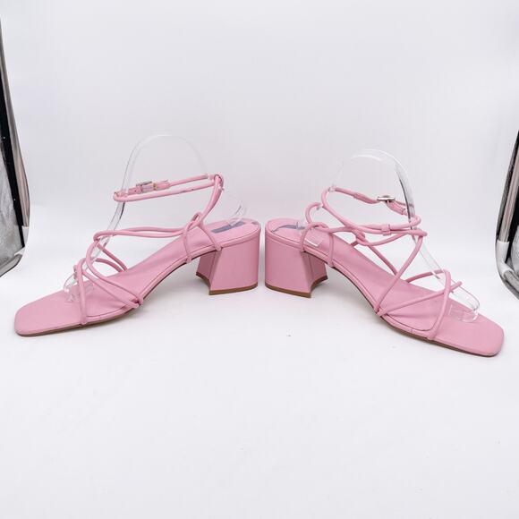 Marc Fisher LTD Women's Chiara Pink Leather Heels Size 11M - Picture 5 of 14